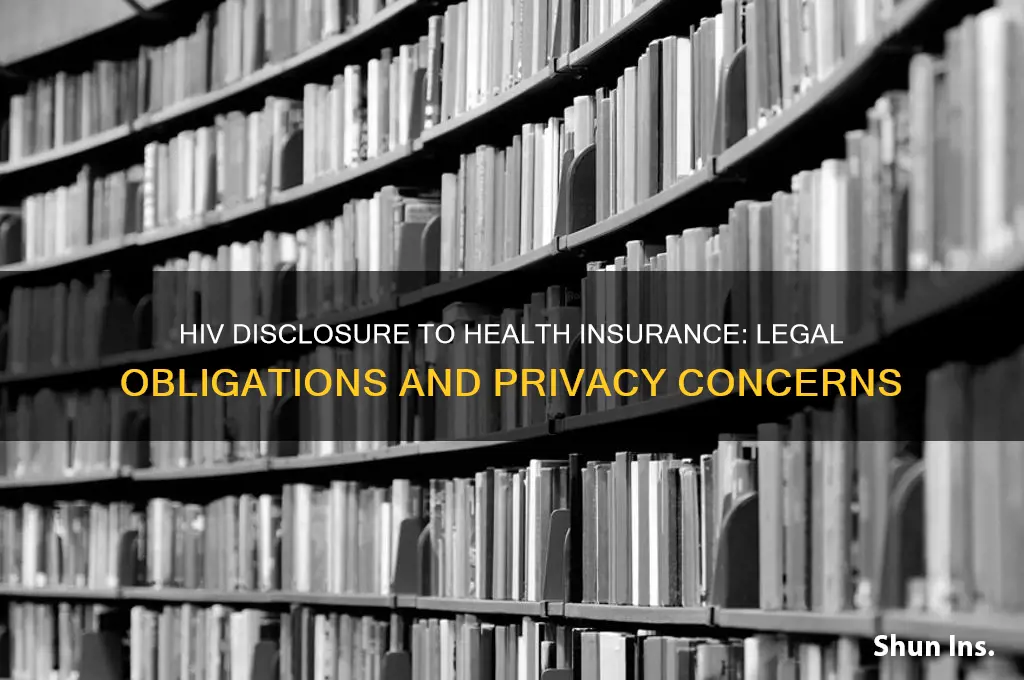 do you have to disclose hiv to health insurance provider