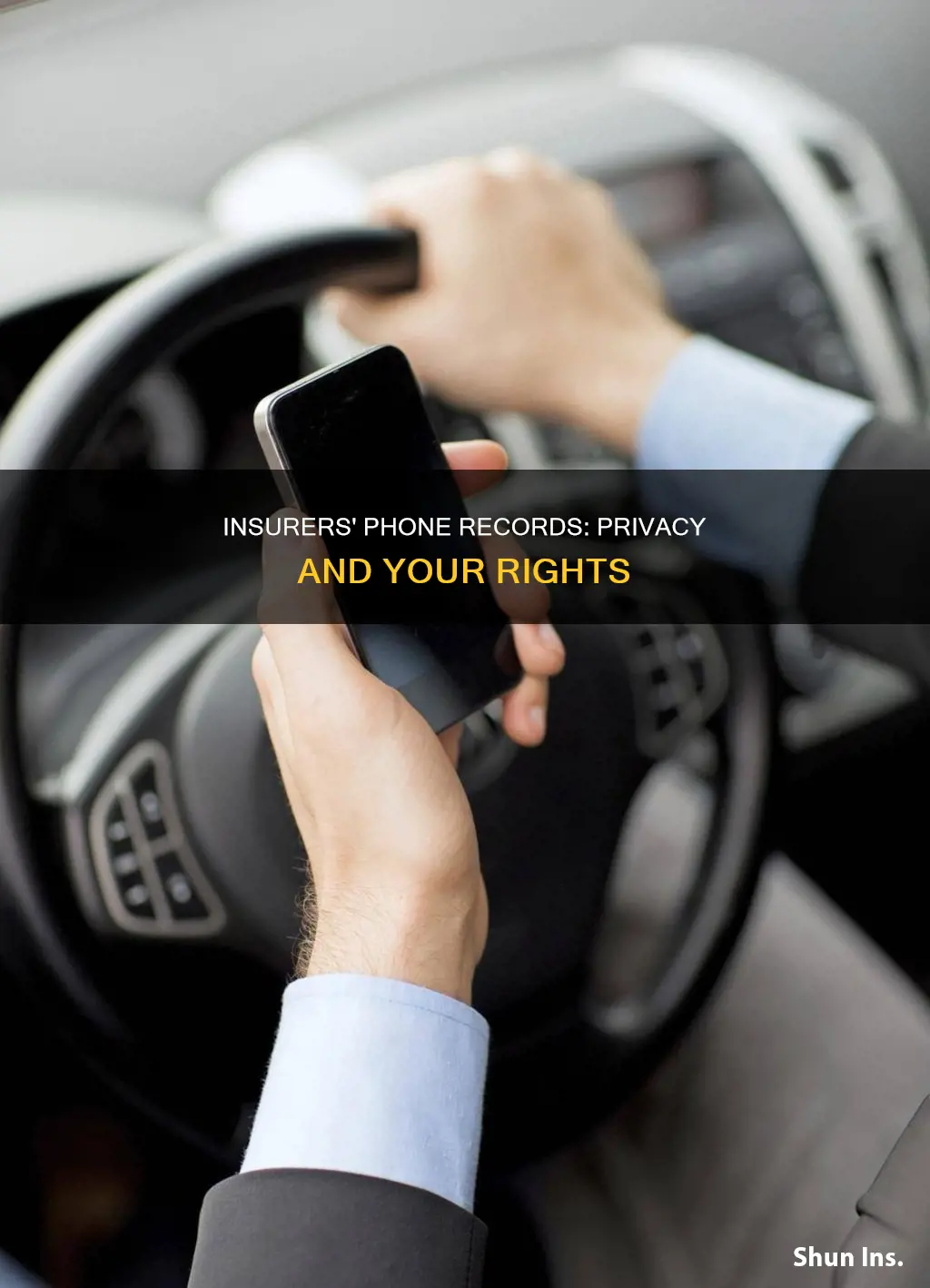 do you have to give insurance phone records