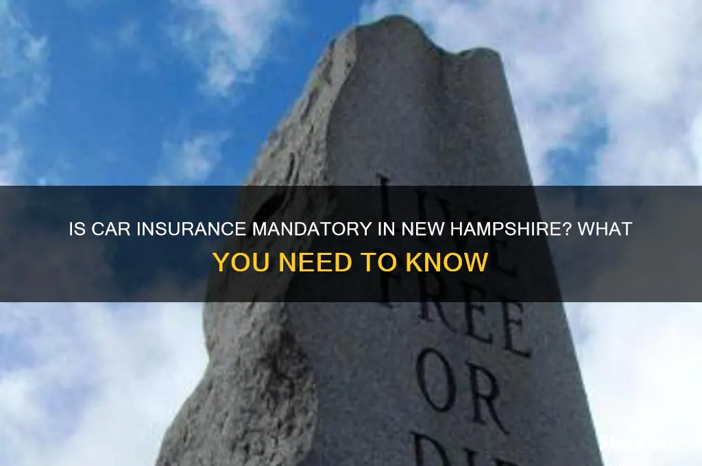 do you have to have be insurance in new hampshire