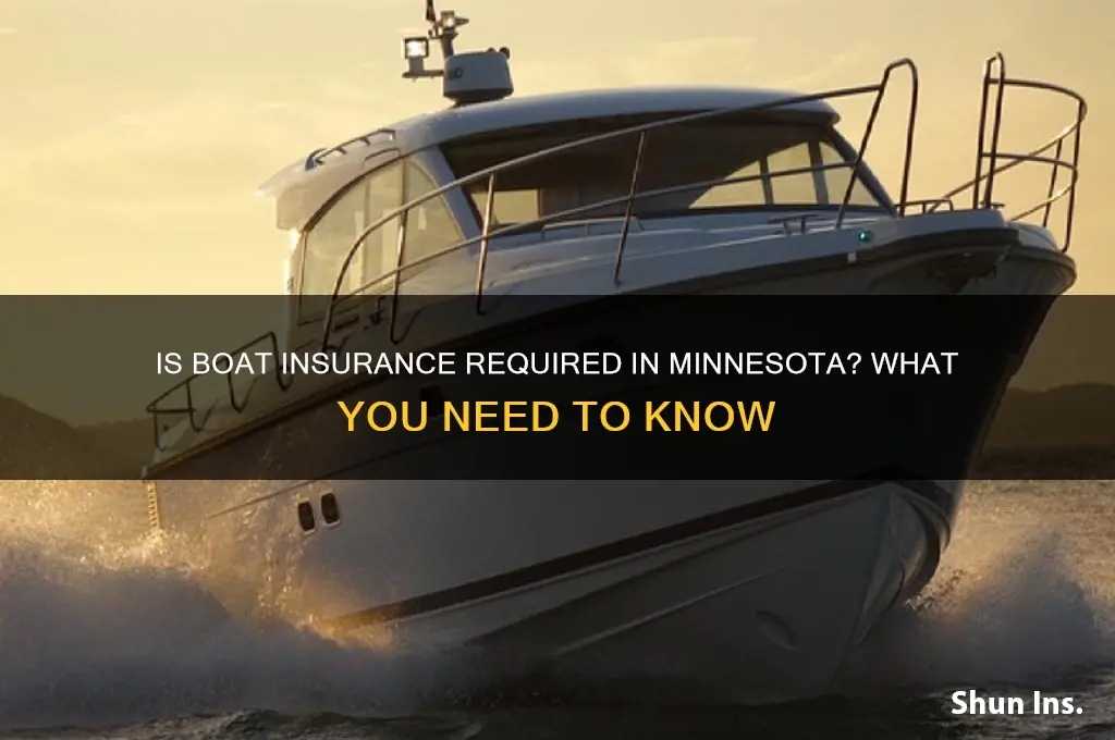 do you have to have boat insurance in minnesota