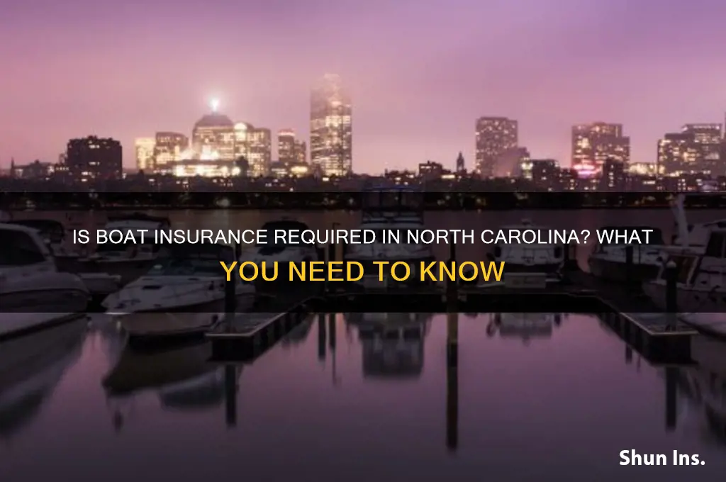 do you have to have boat insurance in nc