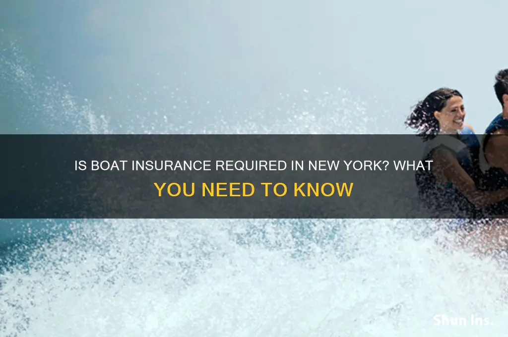 do you have to have boat insurance in ny
