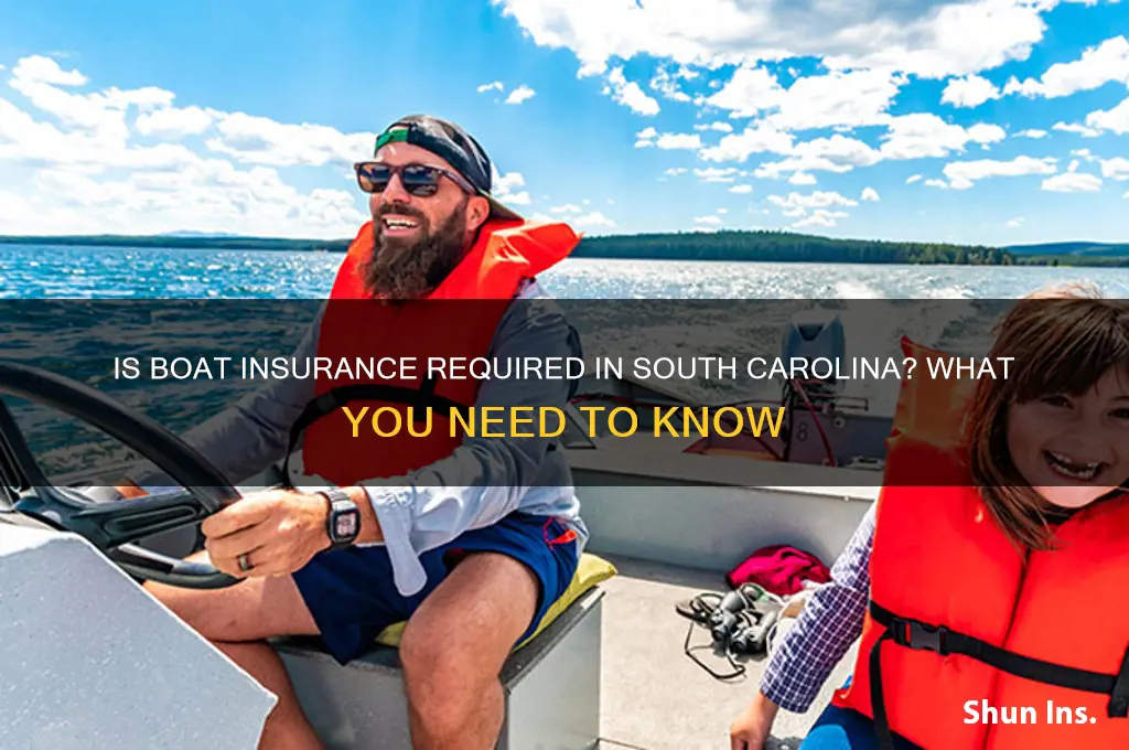 do you have to have boat insurance in sc