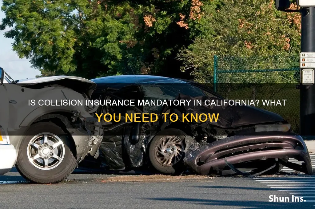 do you have to have collision insurance in ca