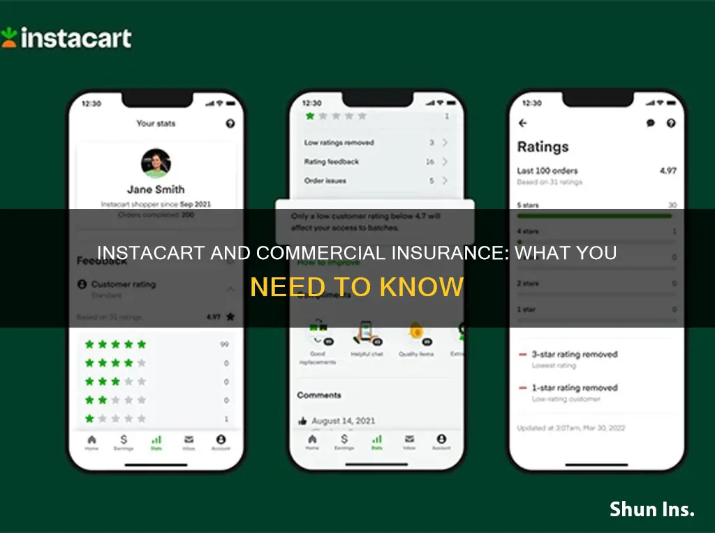 do you have to have commercial insurance for instacart