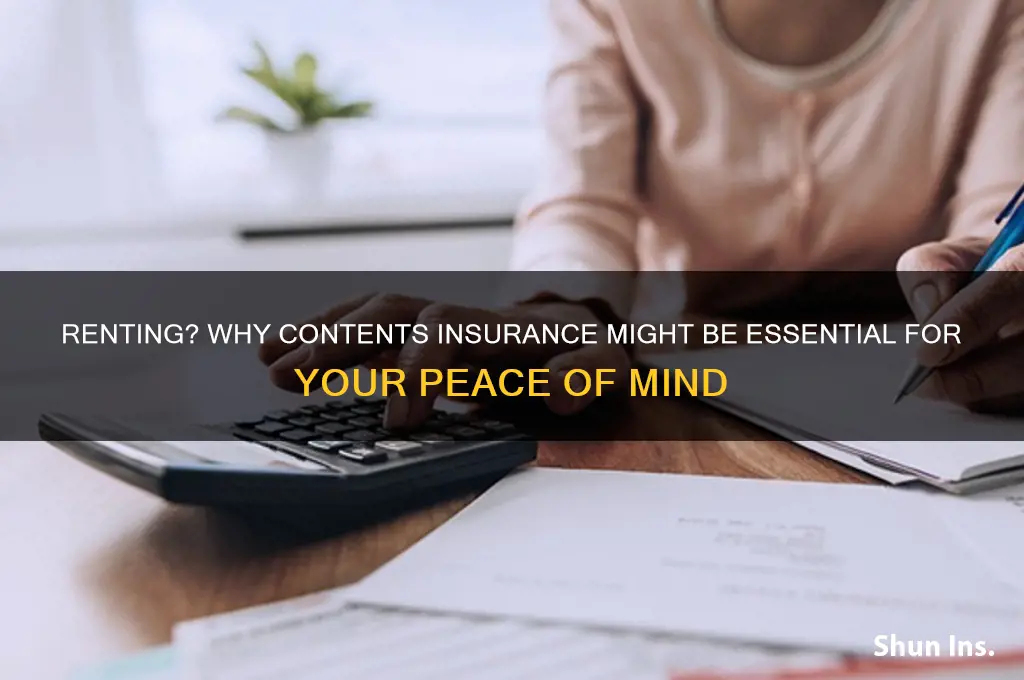 do you have to have contents insurance when renting