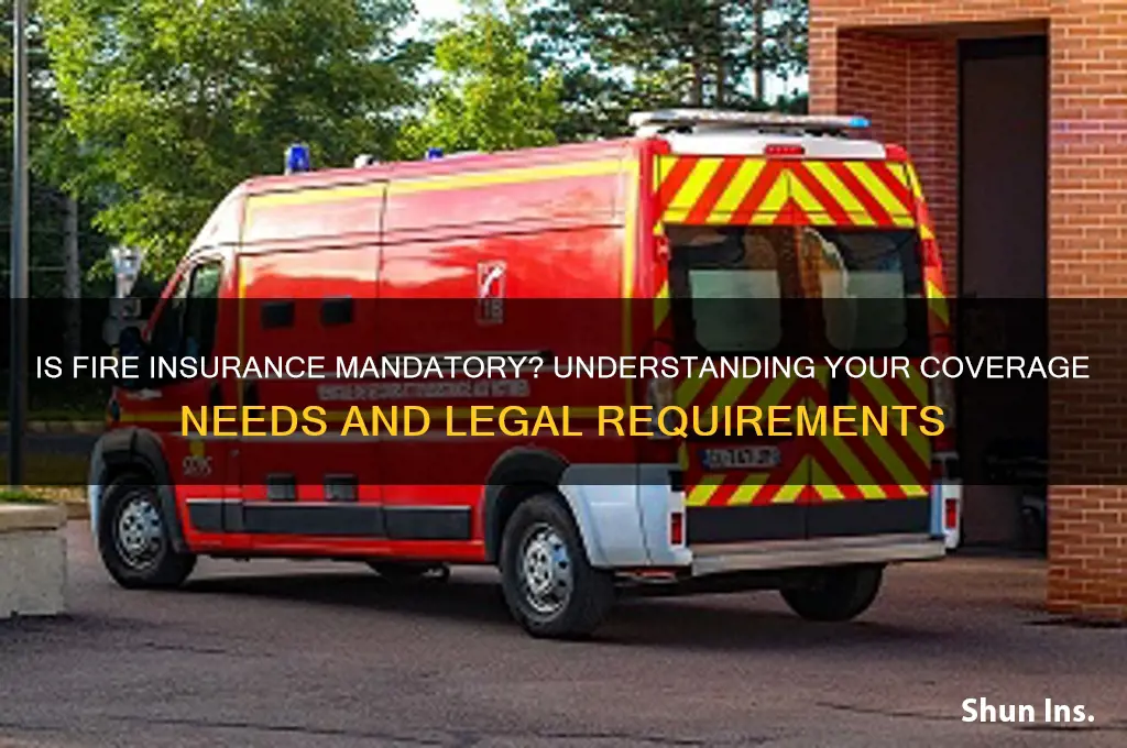 do you have to have fire insurance