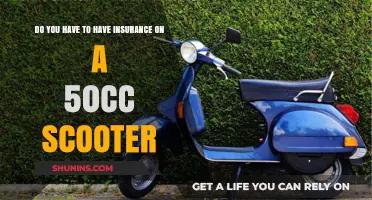 Is Insurance Required for Your 50cc Scooter? Legal Insights