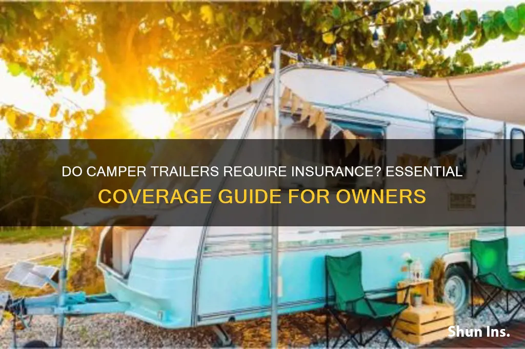 do you have to have insurance on a camper trailer