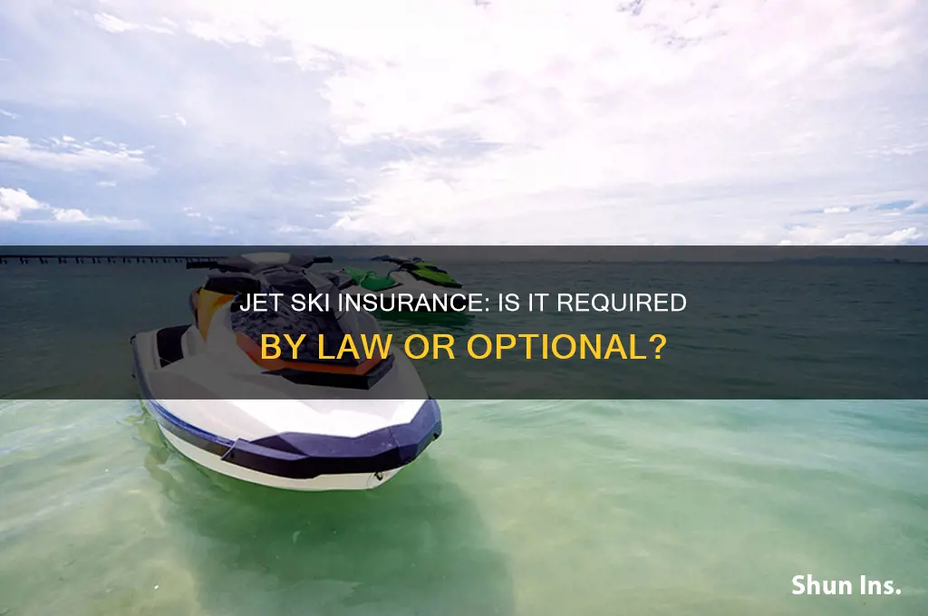 do you have to have insurance on a jetski
