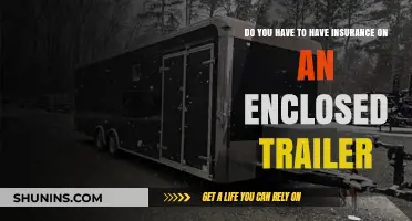Enclosed Trailer Insurance: Is It Required by Law or Optional?