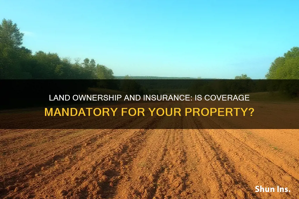 do you have to have insurance on land