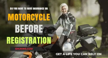 Motorcycle Insurance Requirements: Must You Have Coverage Before Registration?
