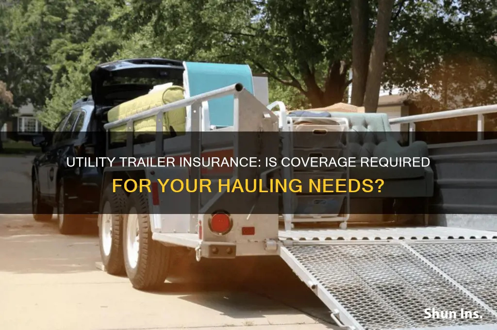 do you have to have insurance on utility trailers