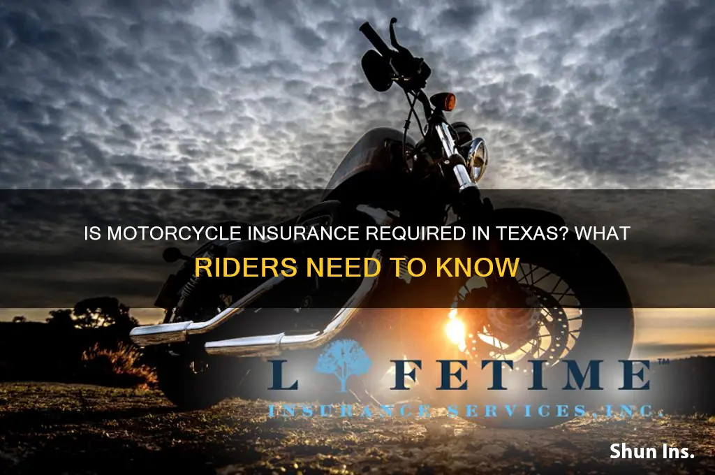 do you have to have motorcycle insurance in texas