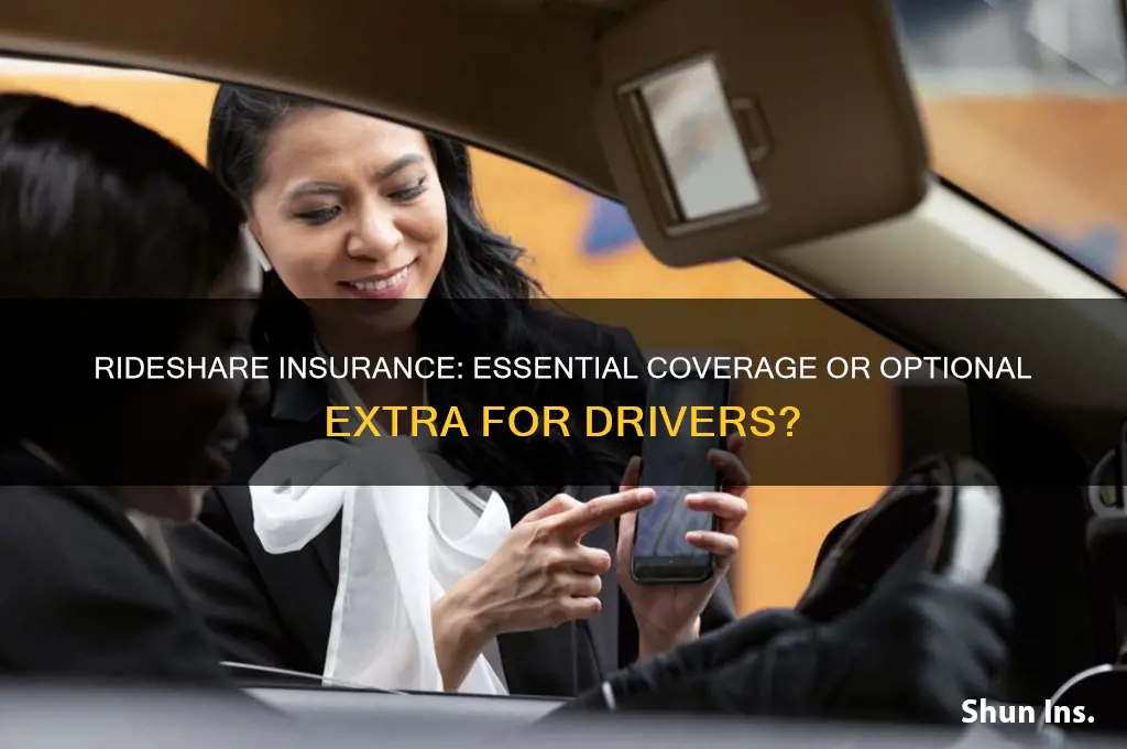 do you have to have rideshare insurance