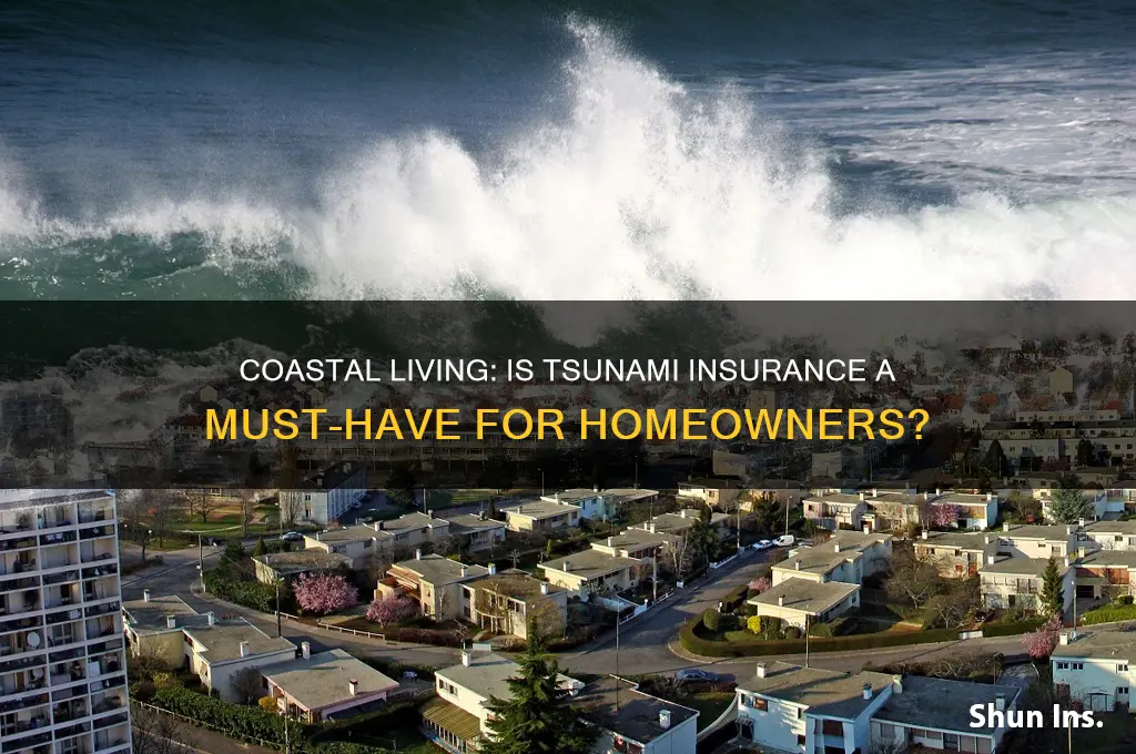 do you have to have tsunami insurance on the coast