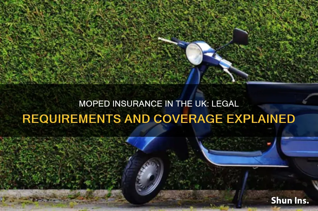 do you have to insurance a moped in uk