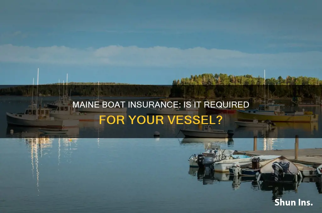 do you have to insure a boat in maine