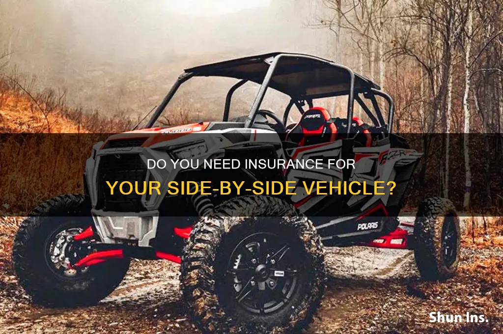 do you have to insure a side by side