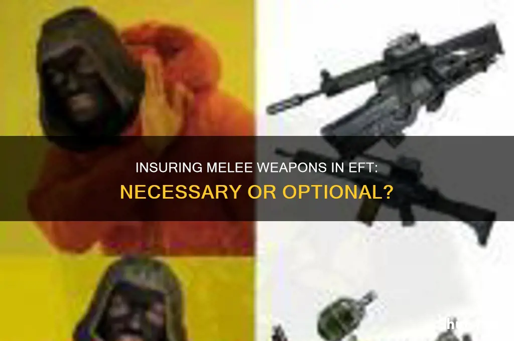 do you have to insure melee weapon in eft