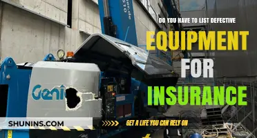 Insurance Claims: Must You List Defective Equipment for Coverage?