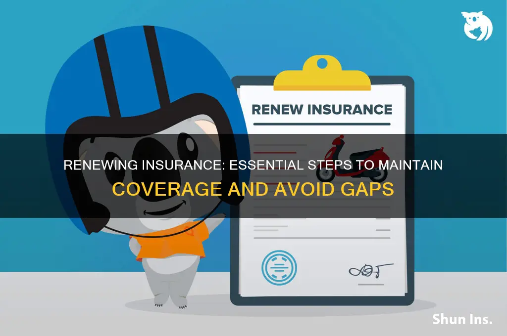 do you have to renew insurance