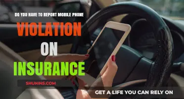 Mobile Phone Violation: When to Report to Insurer