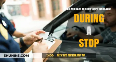 Do You Need to Show Police Insurance During a Traffic Stop?