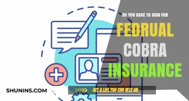 Understanding Federal COBRA Insurance: Is a Signature Required for Enrollment?