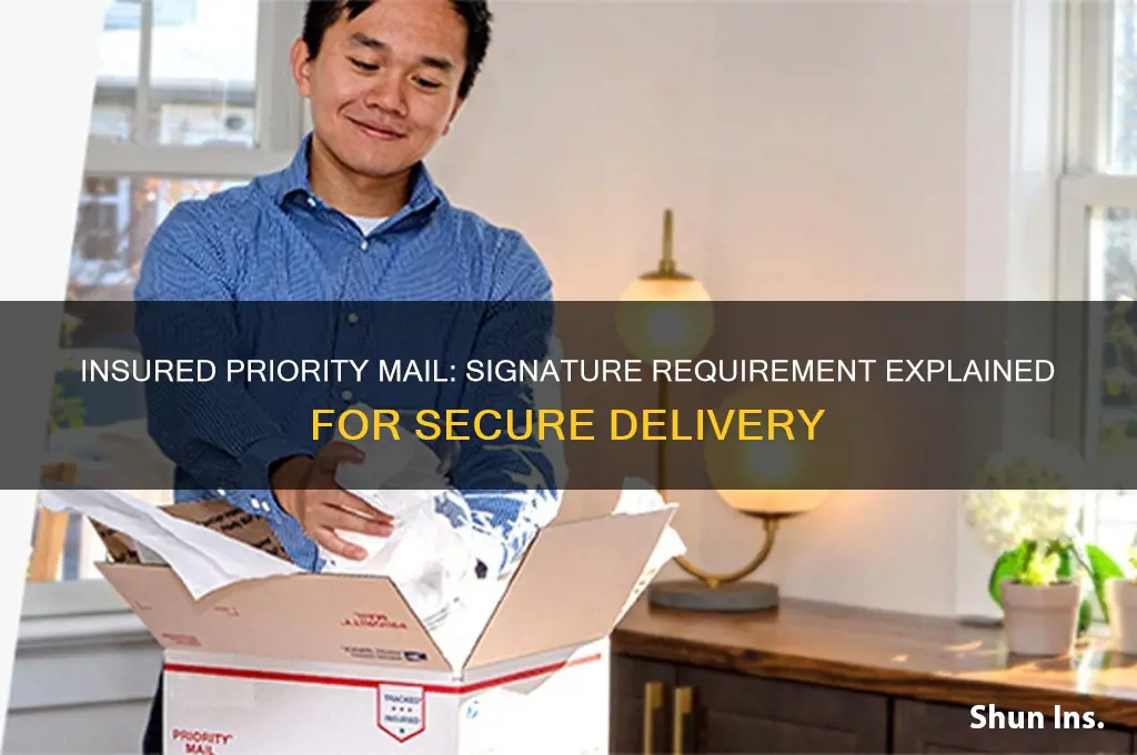 do you have to sign for insured priority mail