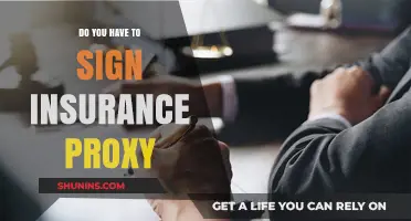 Understanding Insurance Proxy: Do You Need to Sign One?