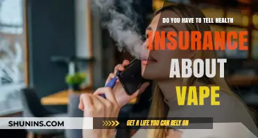 Vaping and Health Insurance: Disclosure Requirements Explained