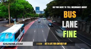 Bus Lane Fine: Must You Inform Your Insurance Provider?