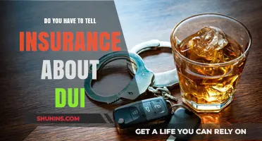 Do You Need to Disclose a DUI to Your Insurance Provider?