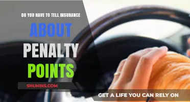 Penalty Points and Insurance: Disclosure Requirements Explained