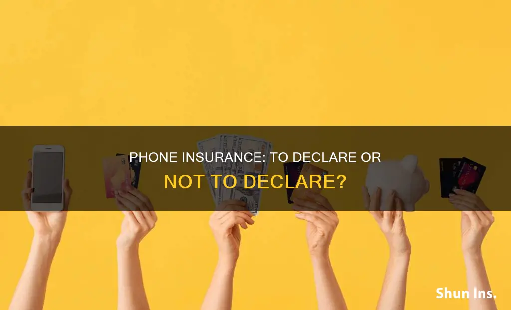do you have to tell phone insurance about droped phone