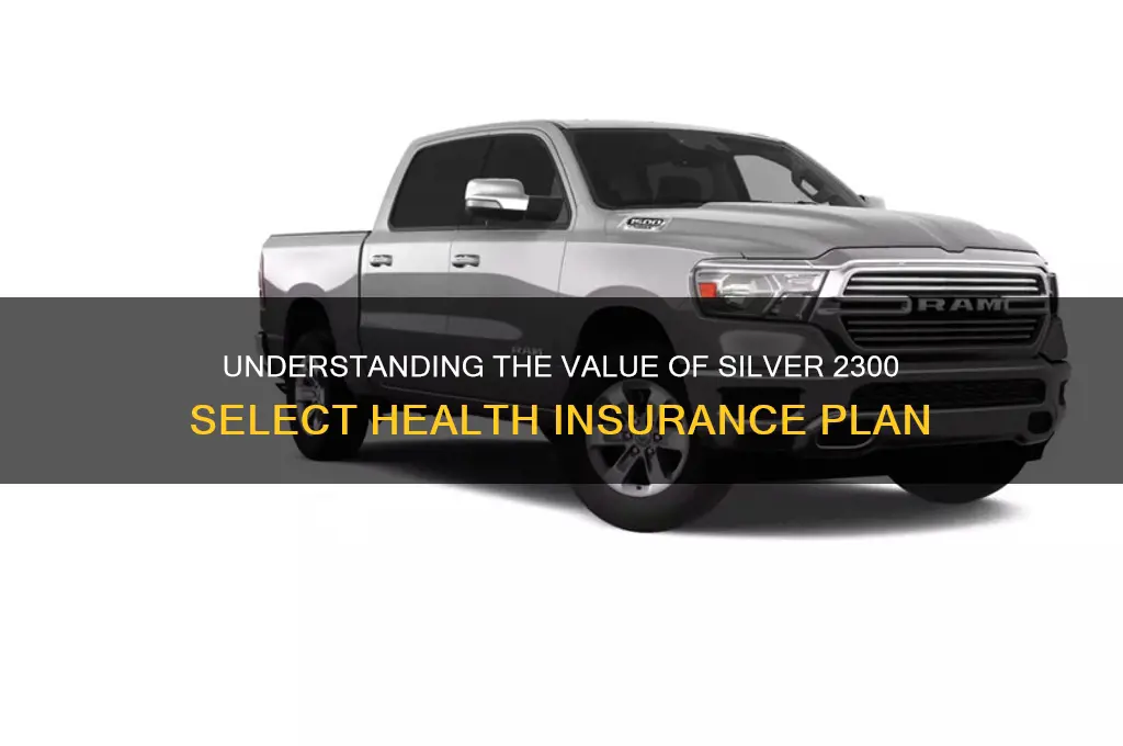 do you have value silver 2300 select health insurance