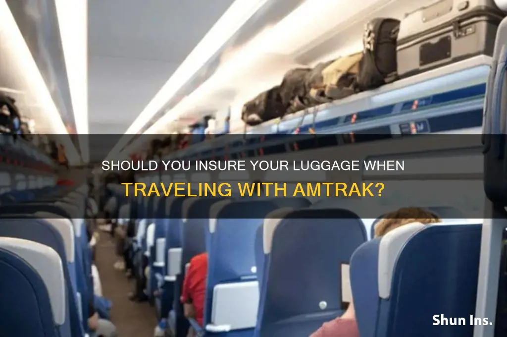 do you insurance on your luggage with amtrak