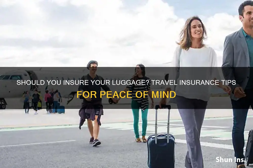 do you insurance on your luggage with insurance