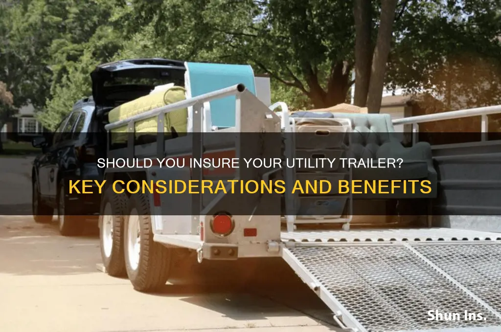 do you insure an utility trailer