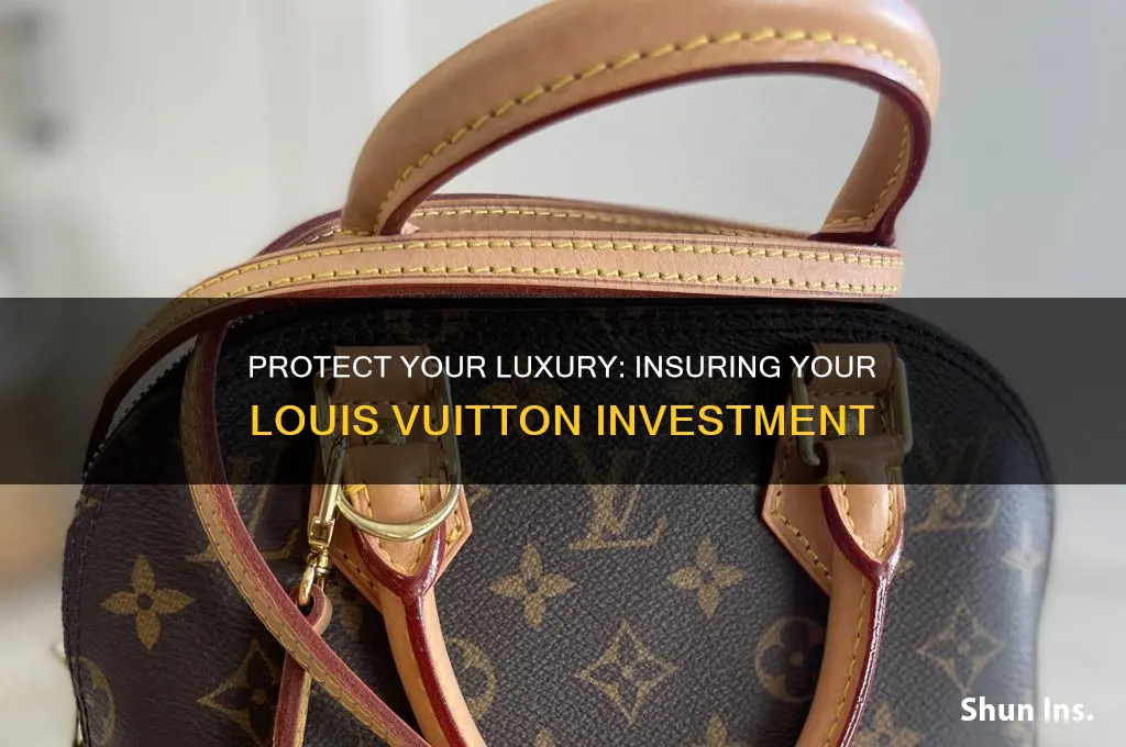 do you insure your louis vuitton