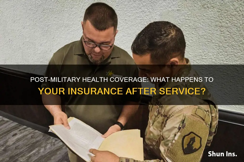do you keep health insurance after military