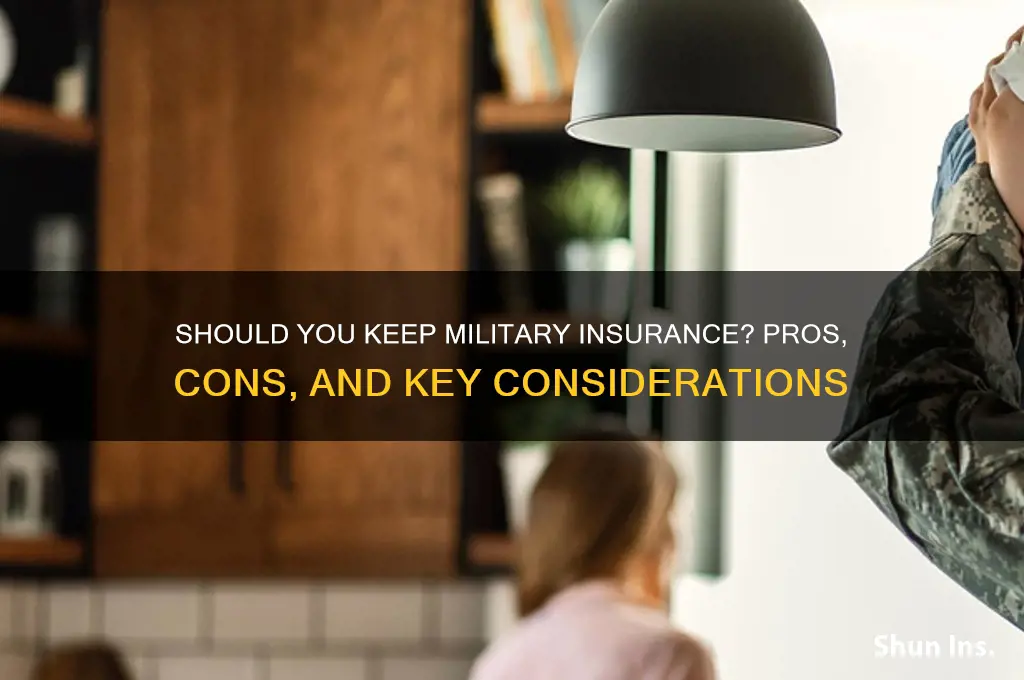 do you keep military insurance