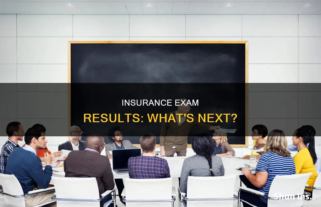 do you know immediately after passing insurance exam