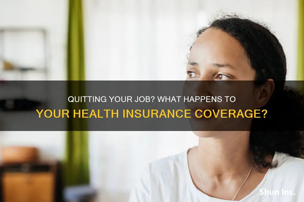 do you lose health insurance the day you quit
