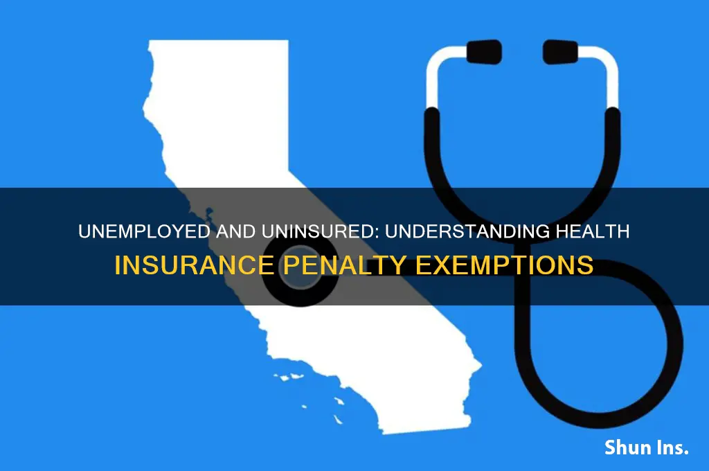 do you owe health insurance penalty if you were unemployed