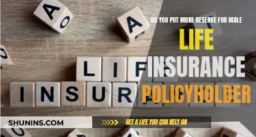 Life Insurance: Male Policyholders and Reserve Requirements