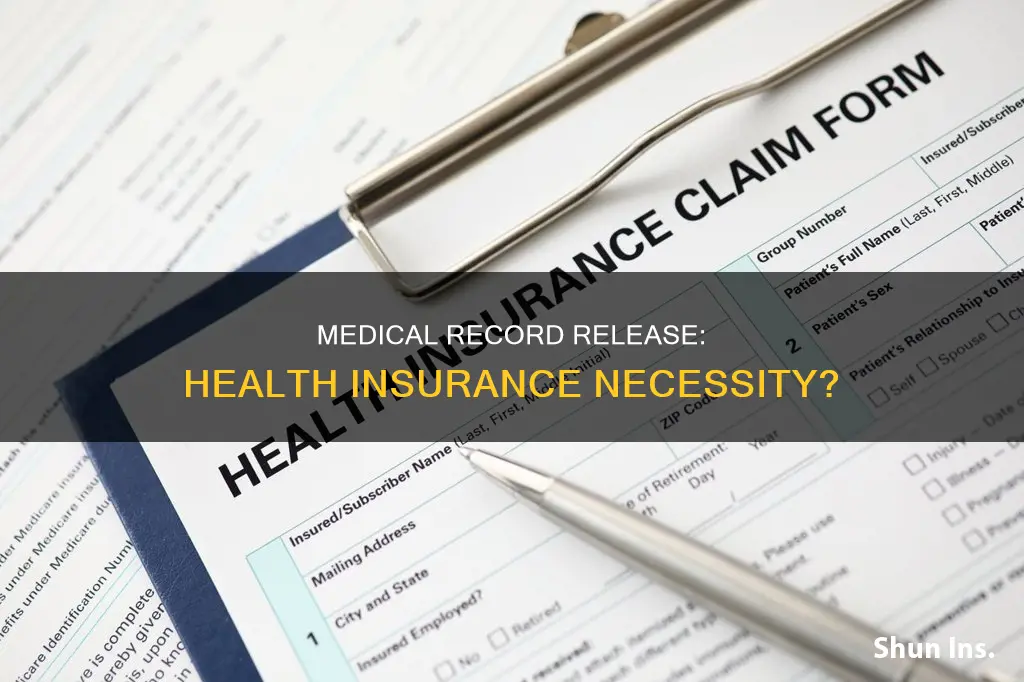 do you sign release of medical for health insurance