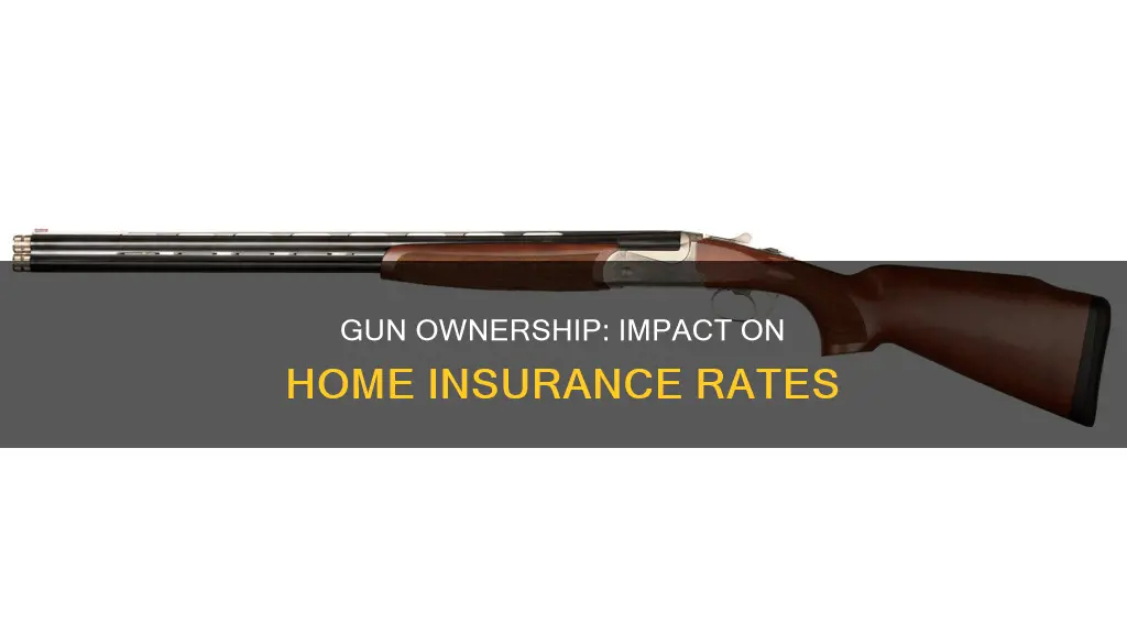 do your homeowner insurance rates increase if youown a gun